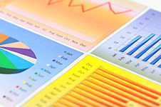 multicolor chart dashboard