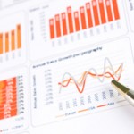 dashboard charts orange